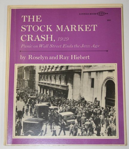Beispielbild fr Stock Market Crash, 1929 zum Verkauf von Better World Books