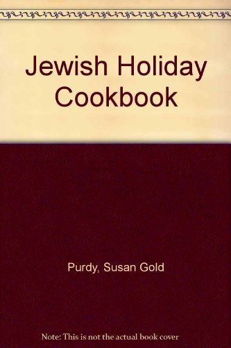 Imagen de archivo de Jewish Holiday Cookbook a la venta por BombBooks