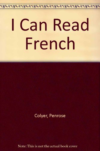 Stock image for I Can Read French, My First English~French Word Book, for sale by Alf Books