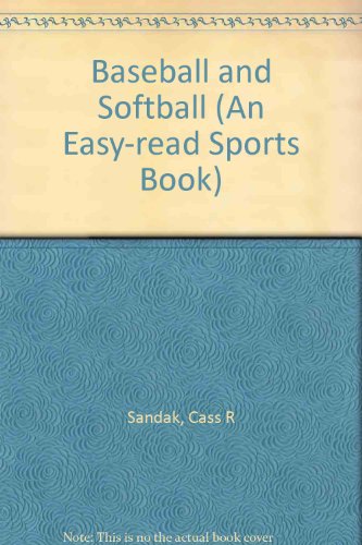 Beispielbild fr Baseball and Softball zum Verkauf von Better World Books