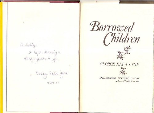 Imagen de archivo de Borrowed Children a la venta por Better World Books