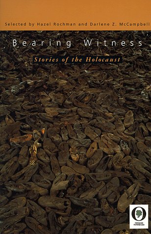 Imagen de archivo de Bearing Witness : Stories of the Holocaust a la venta por Better World Books: West