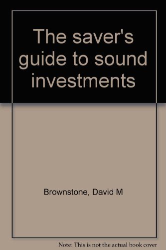 9780531095898: Title: The savers guide to sound investments