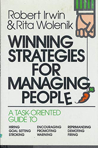 Stock image for Winning Strategies for Managing People for sale by Better World Books: West