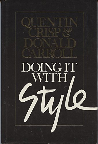 Imagen de archivo de Doing It with Style a la venta por Better World Books