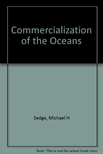 Stock image for Commercialization of the Ocean for sale by Better World Books