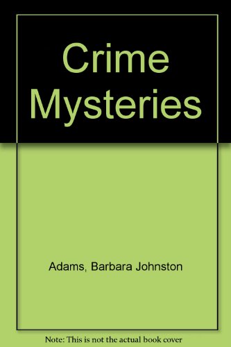 Beispielbild fr Crime Mysteries zum Verkauf von Better World Books Ltd