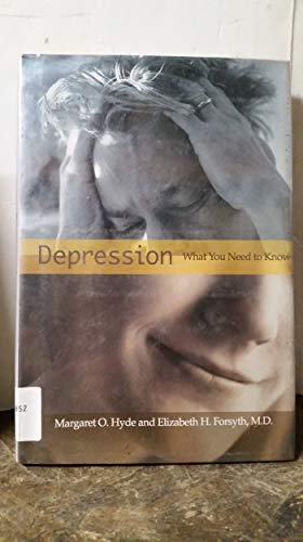 Imagen de archivo de Depression: What You Need to Know (Health and Human Disease) a la venta por HPB Inc.