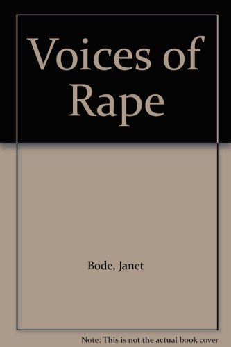 Beispielbild fr The Voices of Rape zum Verkauf von Bearly Read Books