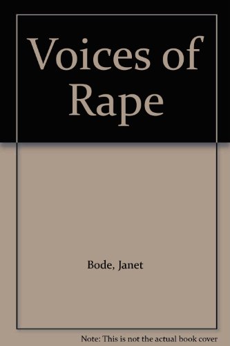Imagen de archivo de The Voices of Rape a la venta por Bearly Read Books