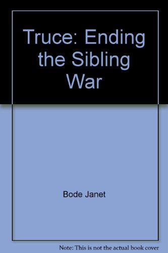 Beispielbild fr Truce : Ending the Sibling War zum Verkauf von Better World Books