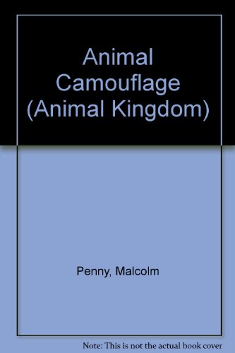 Beispielbild fr Animal Camouflage zum Verkauf von Better World Books