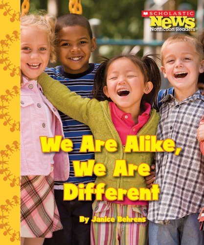 Stock image for We Are Alike, We Are Different for sale by Better World Books