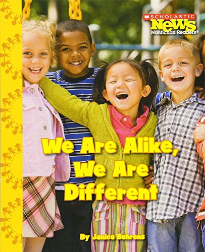 Beispielbild fr We Are Alike, We Are Different (Scholastic News Nonfiction Readers: We the Kids) zum Verkauf von Wonder Book
