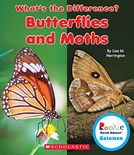 Stock image for Butterflies and Moths (Rookie Read-About Science: What's the Difference?) (Library Edition) for sale by Better World Books