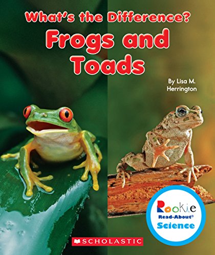 Stock image for Rookie Read-About Science: What's the Difference?: Frogs and Toads for sale by Better World Books