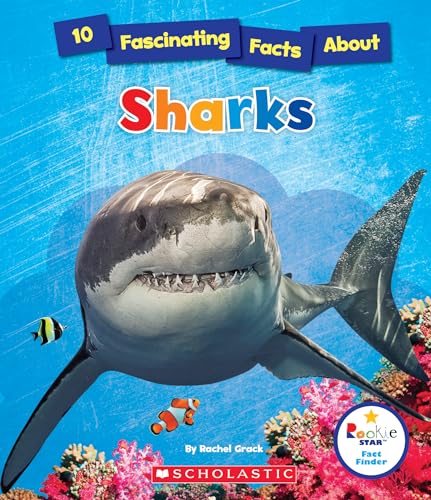Beispielbild fr 10 Fascinating Facts about Sharks (Rookie Star: Fact Finder) (Library Edition) zum Verkauf von Better World Books