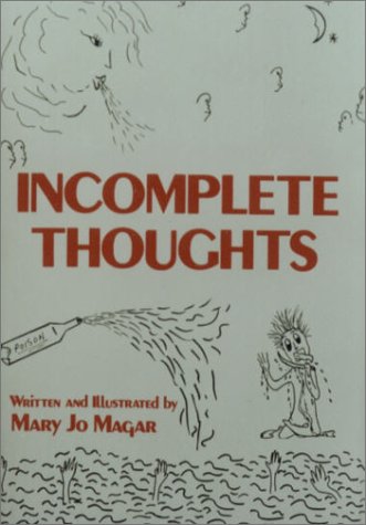 Imagen de archivo de Incomplete Thoughts a la venta por Ashworth Books