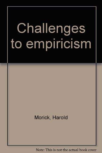 9780534001872: Challenges to empiricism