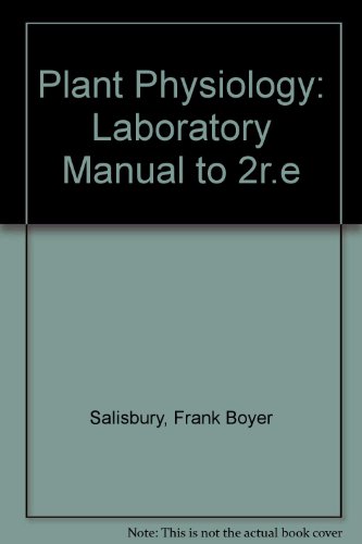 9780534003517: Plant Physiology Laboratory Manual