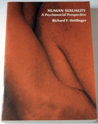 Beispielbild fr Human sexuality, a psychosocial perspective zum Verkauf von Wonder Book