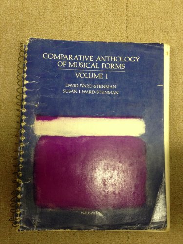 Imagen de archivo de Comparative Anthology of Musical Forms, Volume 1 a la venta por Green Street Books