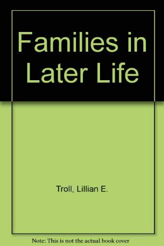 Stock image for Families in Later Life for sale by Better World Books