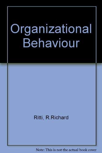 9780534007553: Organizational Behaviour
