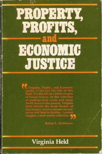 Stock image for Property, Profits, and Economic Justice for sale by Amazing Books Pittsburgh