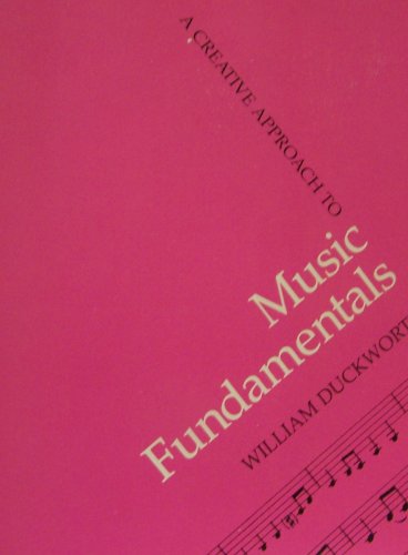 9780534008918: A creative approach to music fundamentals