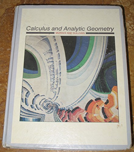 Beispielbild fr Calculus and Analytic Geometry zum Verkauf von Wonder Book