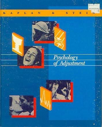 Psychology of Adjustment (9780534010317) by Kaplan, Paul
