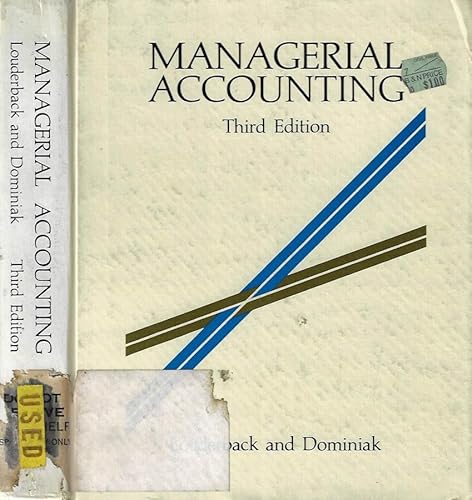 Stock image for Managerial accounting for sale by Wonder Book