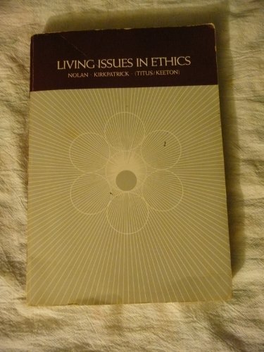 9780534011406: Living Issues in Ethics