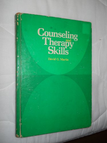 Beispielbild fr Counseling and Therapy Skills zum Verkauf von Better World Books