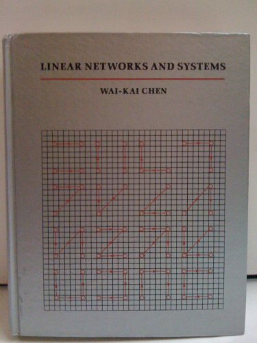 Linear networks and systems (9780534013431) by Chen, Wai-Kai