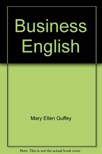 9780534013967: Business English