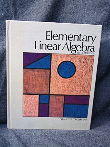 Immagine dell'editore per Title: Elementary linear algebra stanley-i-grossman venduto da Librisline