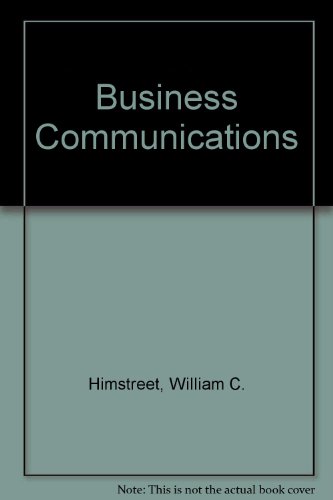 Imagen de archivo de Business communications: Principles and methods a la venta por HPB Inc.