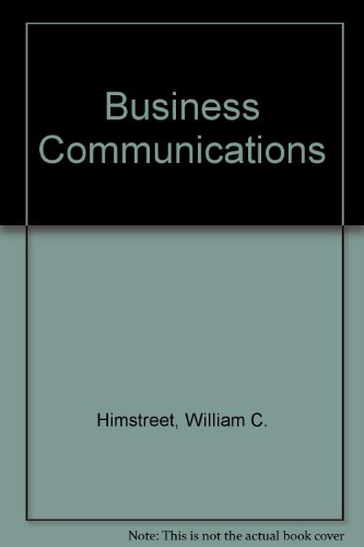 Stock image for Business communications: Principles and methods for sale by HPB Inc.