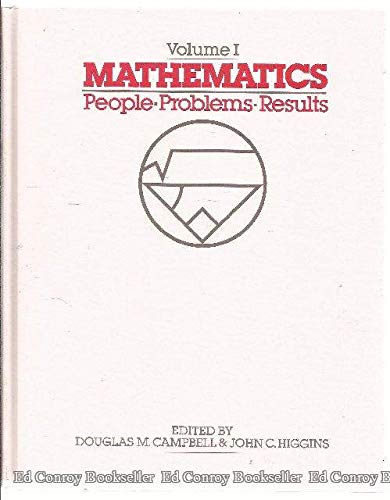 Imagen de archivo de Mathematics: People, problems, results a la venta por SecondSale