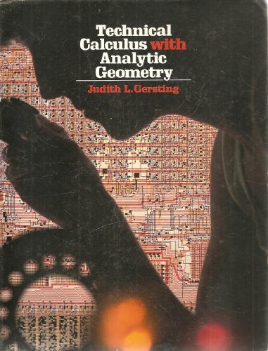 9780534028930: Technical Calculus With Analytic Geometry