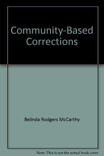 Stock image for Community-based corrections for sale by HPB-Red