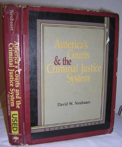 Imagen de archivo de America's Court and the Criminal Justice System a la venta por Better World Books
