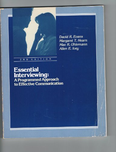 Imagen de archivo de Essential Interviewing : A Programmed Approach to Effective Communication a la venta por Better World Books