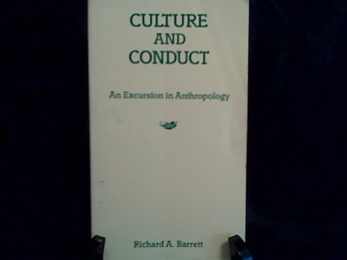 9780534030346: Culture and Conduct: Excursion in Anthropology
