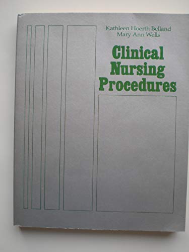 Stock image for Clinical Nursing Procedures for sale by UHR Books