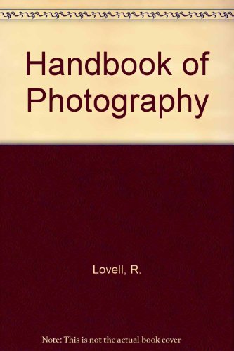 Imagen de archivo de Handbook of photography a la venta por Wonder Book