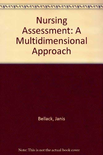 Stock image for Nursing assessment: A multidimensional approach for sale by HPB-Red