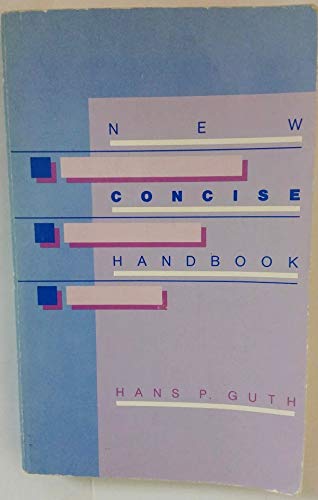 9780534031947: New concise handbook